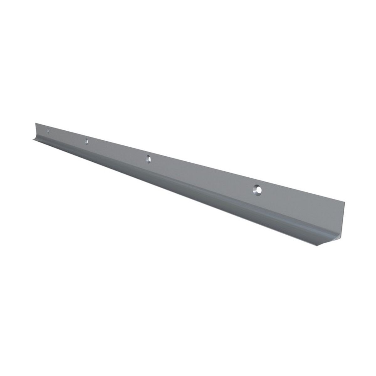 Kitchen Worktop Corner Joint Bright Silver 30mm X 630mm Efix 2066